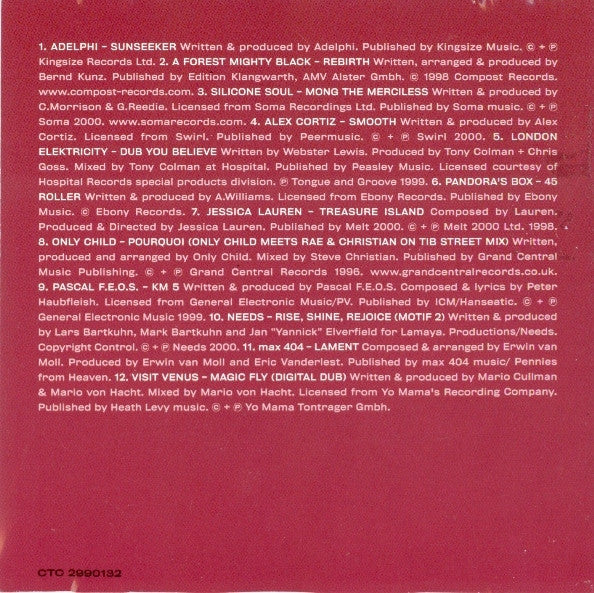 DJ Xavier Perec* - Xpansions (CD, Comp, Mixed) - Image 2