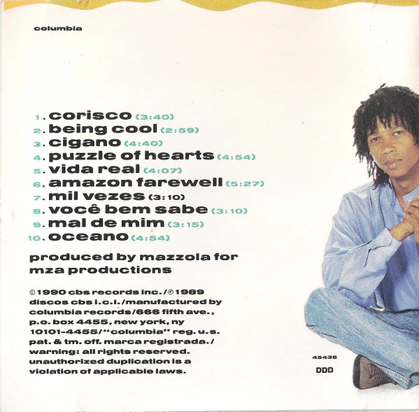 Djavan - Puzzle Of Hearts (CD, Album) - Image 5