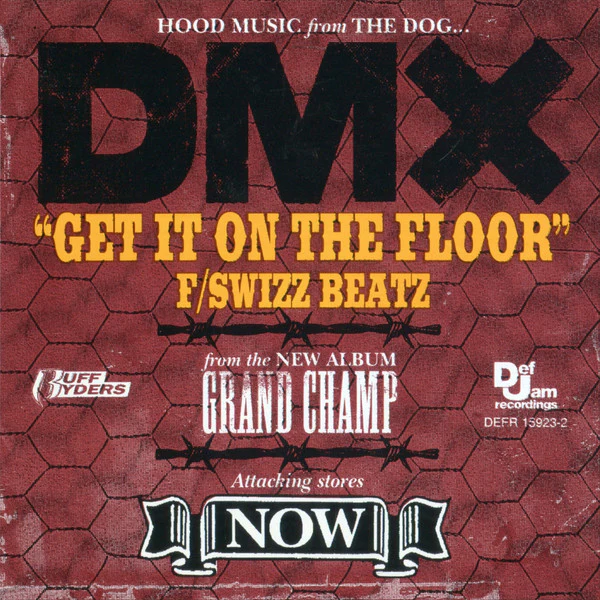 DMX - Get It On The Floor (CD, Single, Promo)