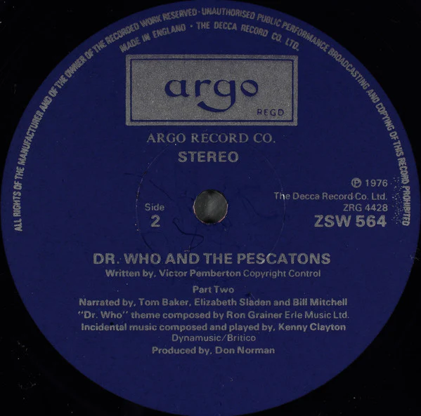 Doctor Who - Doctor Who And The Pescatons (LP, Album) - Image 4