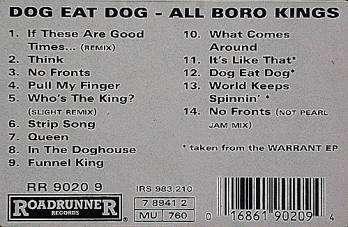 Dog Eat Dog - All Boro Kings Special (CD, Album) - Image 5