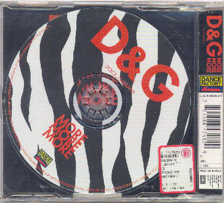 Dolce & Gabbana - More More More (CD, Maxi) - Image 2
