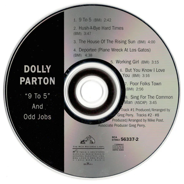 Dolly Parton - 9 To 5 And Odd Jobs (CD, Album) - Image 4