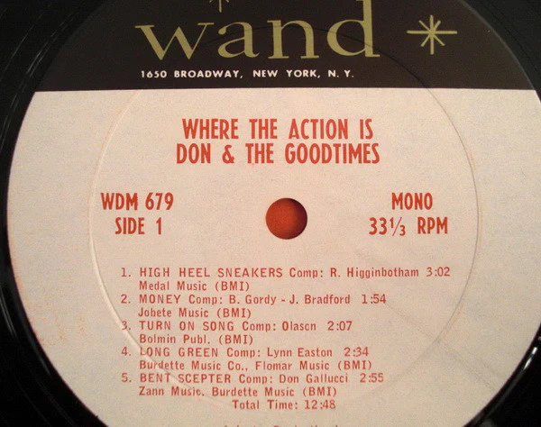 Don And The Goodtimes* - Where The Action Is!! (LP, Album, Mono) - Image 3