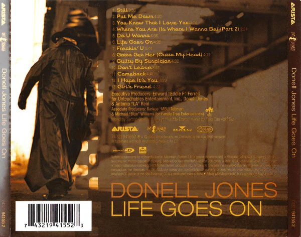 Donell Jones - Life Goes On (CD, Album, Enh) - Image 2
