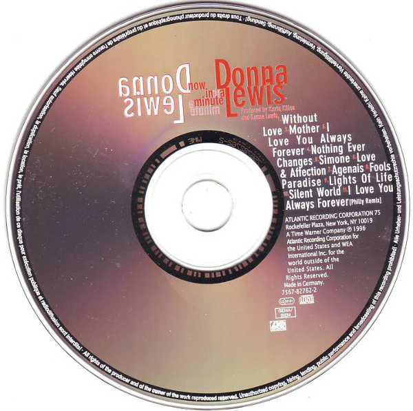 Donna Lewis - Now In A Minute (CD, Album) - Image 3