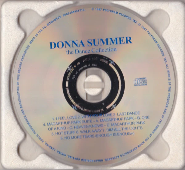 Donna Summer - The Dance Collection (A Compilation Of Twelve Inch Singles) (CD, Comp, RE, Eco) - Image 2