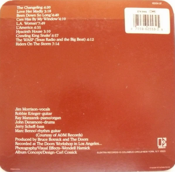 Doors* - L.A. Woman (HDCD, Album, Ltd, RE, Min) - Image 4