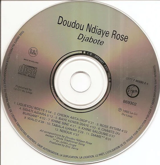 Doudou N'Diaye Rose - Djabote (CD, Album) - Image 2