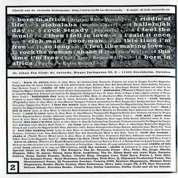 Dr. Alban - Born In Africa (CD, Album) - Image 5