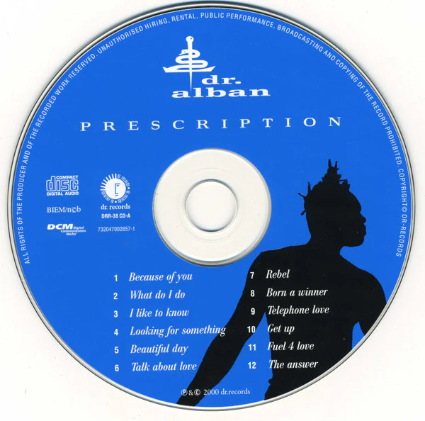 Dr. Alban - Prescription (CD, Album) - Image 4