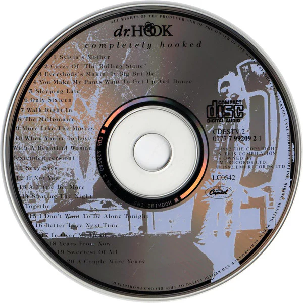 Dr. Hook - Completely Hooked (The Best Of Dr. Hook) (CD, Album, Comp) - Image 5