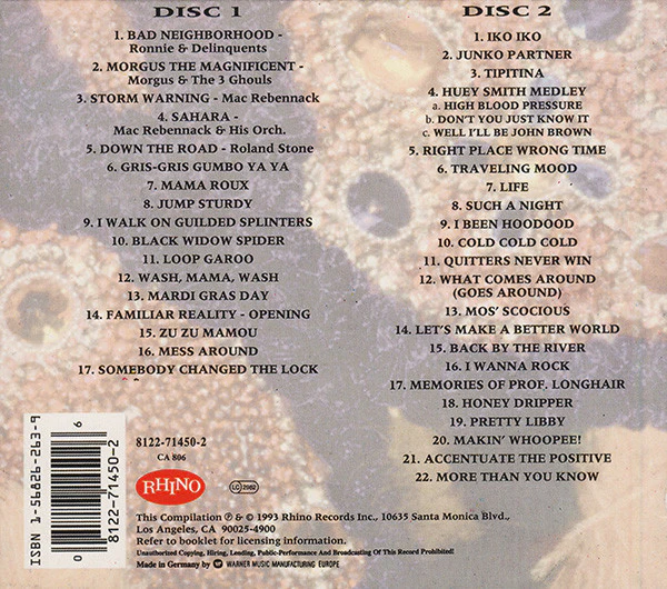 Dr. John - Mos' Scocious: The Dr. John Anthology (2xCD, Comp) - Image 2