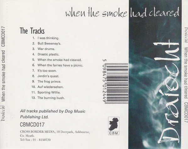 Draíocht - When The Smoke Had Cleared (CD, Album) - Image 2