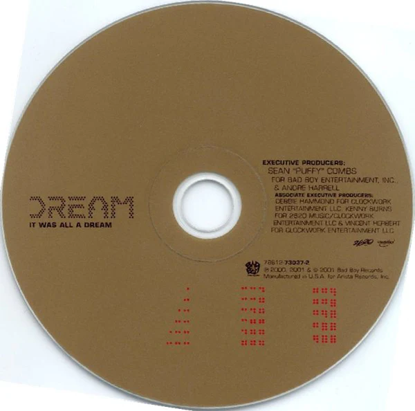 Dream - It Was All A Dream (CD, Album, RP) - Image 3