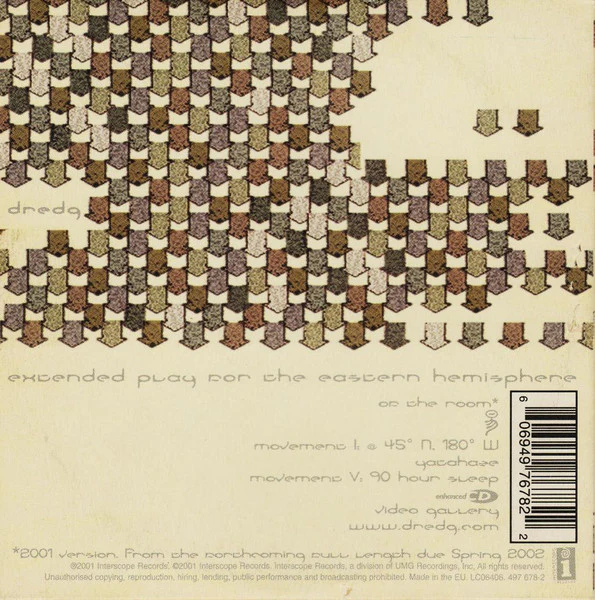 Dredg - Extended Play For The Eastern Hemisphere (CD, EP, Enh) - Image 2