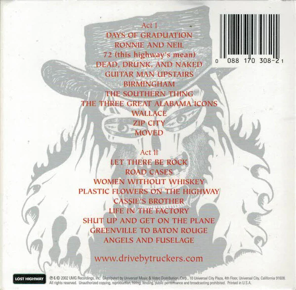 Drive-By Truckers - Southern Rock Opera (2xCD, Album, RE, Dig) - Image 2