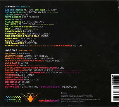 Dubfire + Loco Dice - Ten Years Cocoon Ibiza (2xCD, Comp, Mixed) - Image 2