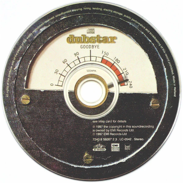 Dubstar (2) - Goodbye (CD, Album) - Image 2