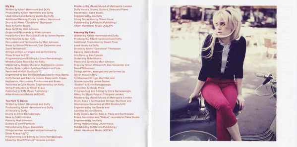 Duffy - Endlessly (CD, Album, Enh) - Image 5