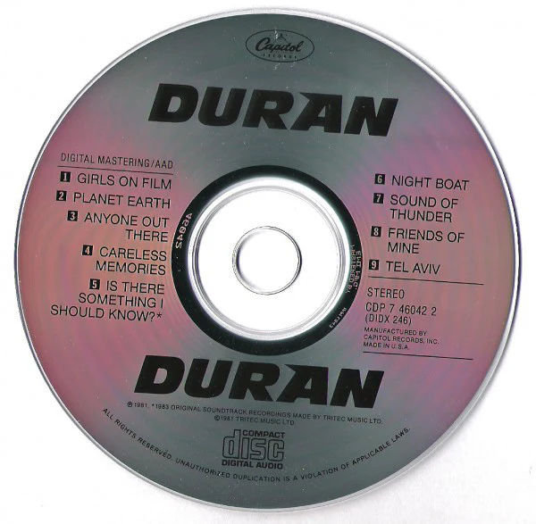 Duran Duran - Duran Duran (CD, Album, RE, RP) - Image 3