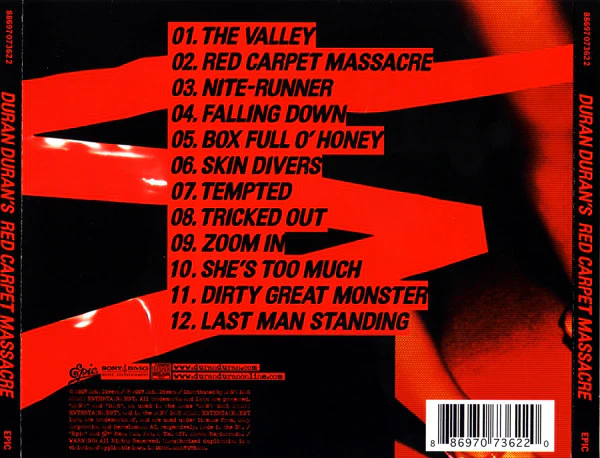 Duran Duran - Red Carpet Massacre (CD, Album, Son) - Image 2