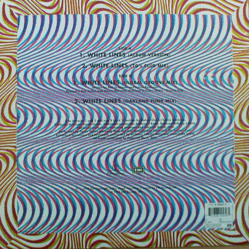Duran Duran - White Lines (12", Single) - Image 2