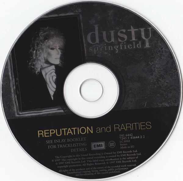 Dusty Springfield - Reputation And Rarities (CD, Album, RE, RP) - Image 3