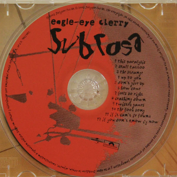 Eagle-Eye Cherry - Sub Rosa (CD, Album) - Image 2