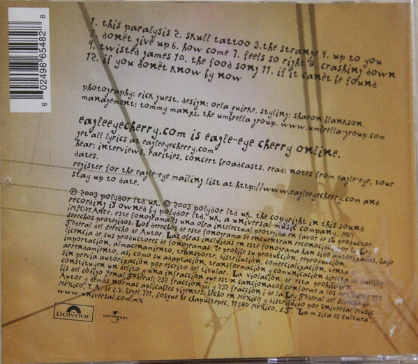 Eagle-Eye Cherry - Sub Rosa (CD, Album) - Image 3