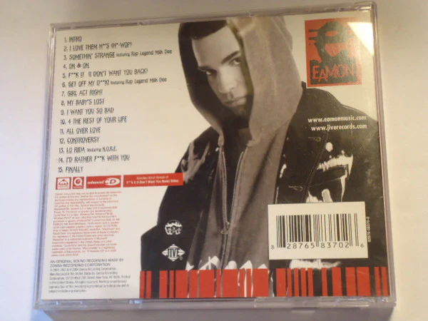 Eamon - I Don't Want You Back (CD, Album, Enh) - Image 2