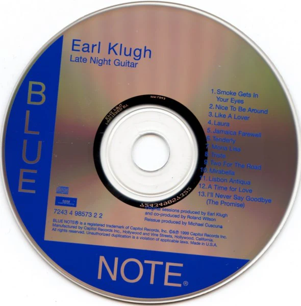 Earl Klugh - Late Night Guitar (CD, Album, RE, RM) - Image 3