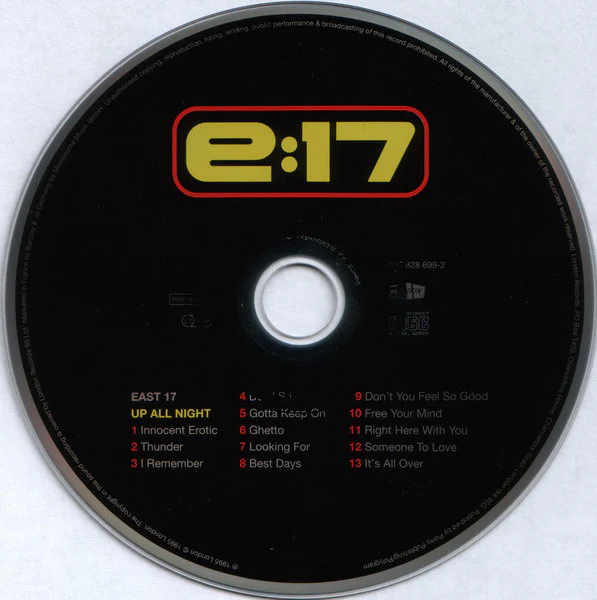 East 17 - Up All Night (CD, Album) - Image 4