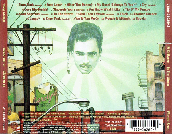 El DeBarge - In The Storm (CD, Album) - Image 4