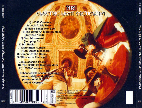 Electric Light Orchestra - The Electric Light Orchestra (CD, Album, Enh, RE, RM, Bon) - Image 2