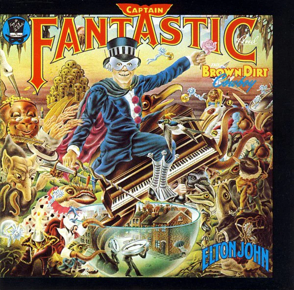 Elton John - Captain Fantastic And The Brown Dirt Cowboy (CD, Album, RE, RM)