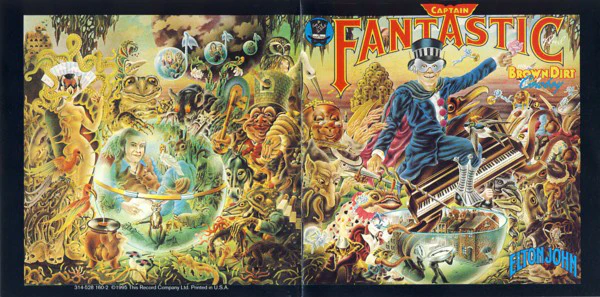 Elton John - Captain Fantastic And The Brown Dirt Cowboy (CD, Album, RE, RM) - Image 2