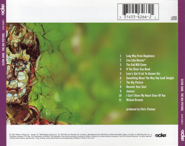 Elton John - The Big Picture (CD, Album) - Image 2