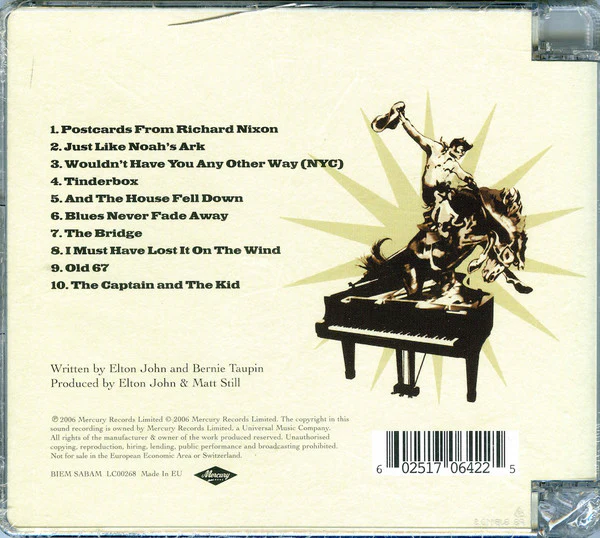 Elton John - The Captain & The Kid (CD, Album) - Image 2