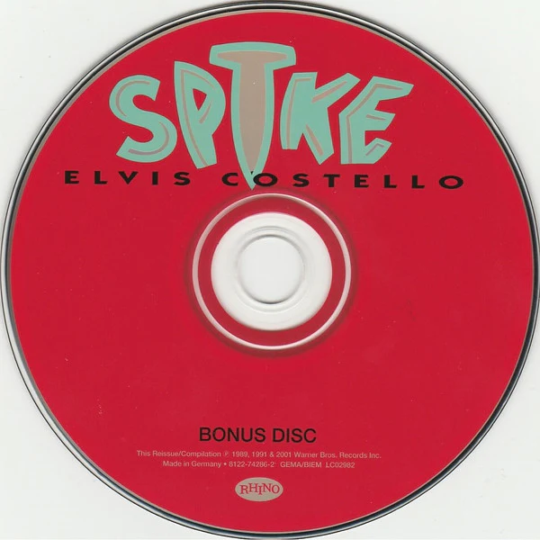 Elvis Costello - Spike (CD, Album, RM + CD, Comp, RM) - Image 4