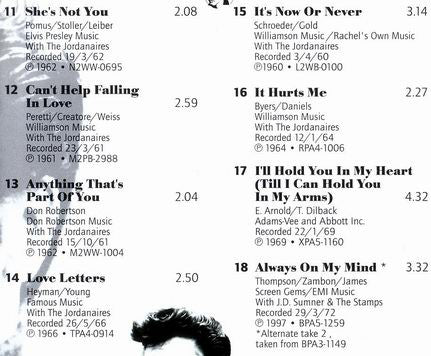 Elvis* - Forever In Love (2xCD, Comp) - Image 3