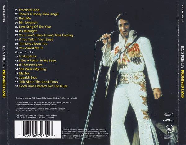 Elvis Presley - Promised Land (CD, Album, RE, RM) - Image 3