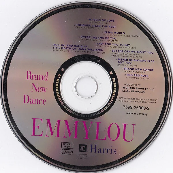 Emmylou Harris - Brand New Dance (CD, Album) - Image 4