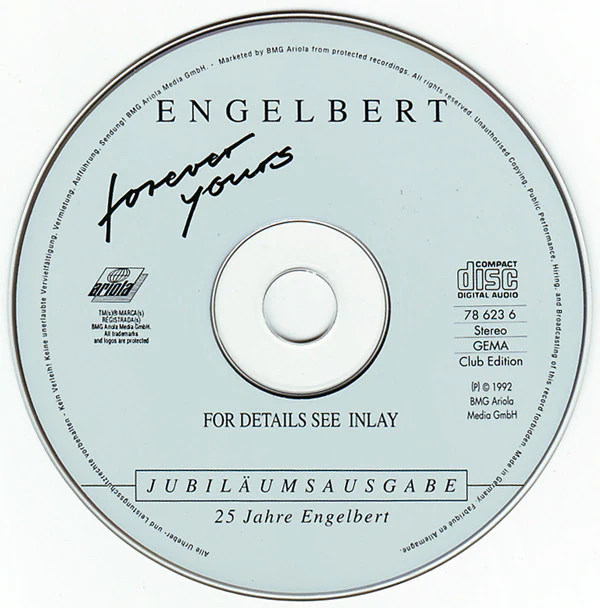 Engelbert* - Forever Yours (CD, Comp, Club) - Image 4