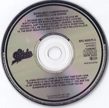 Engelbert Humperdinck - Greatest Love Songs (CD, Comp) - Image 2