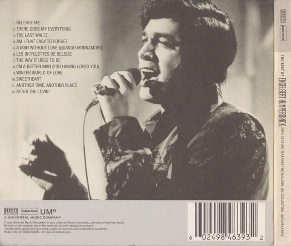 Engelbert Humperdinck - The Best Of Engelbert Humperdinck (CD, Comp, RE, Eco) - Image 2