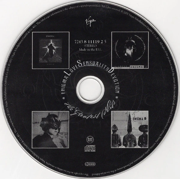 Enigma - Love Sensuality Devotion (The Greatest Hits) (CD, Comp, Mixed) - Image 3