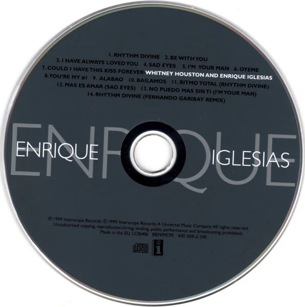 Enrique Iglesias - Enrique (CD, Album) - Image 3