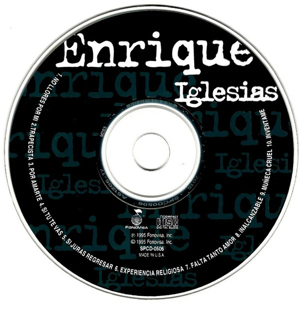 Enrique Iglesias - Enrique Iglesias (CD, Album) - Image 3