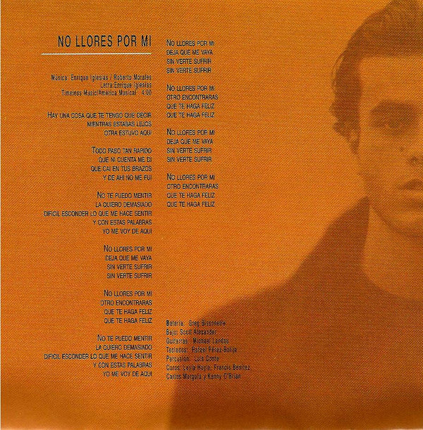 Enrique Iglesias - Enrique Iglesias (CD, Album) - Image 5